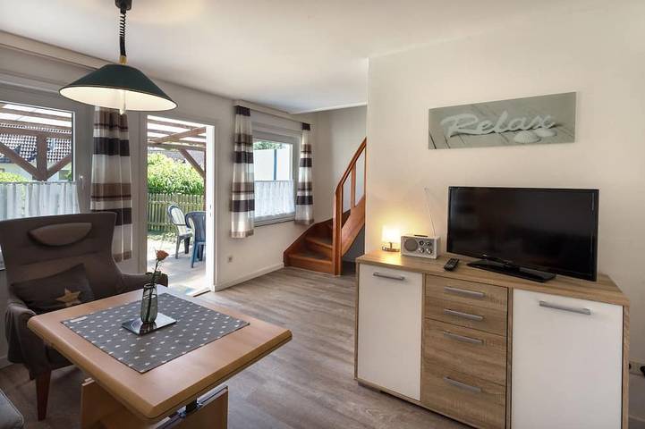 Ferienhaus für 3 Personen, mit Garten in Wisch