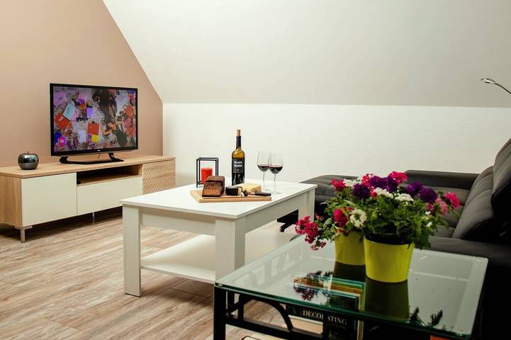 Ferienwohnung für 3 Personen, mit Balkon in Menslage