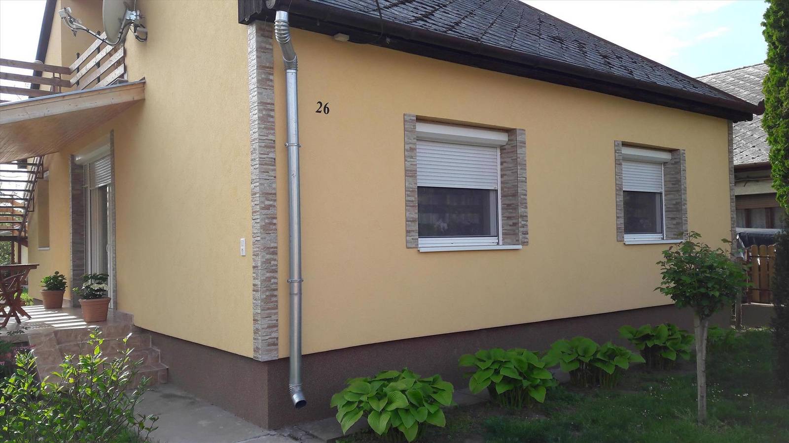Ferienhaus mit Klimaanlage und Internet  in Balatonlelle, Plattensee Südufer