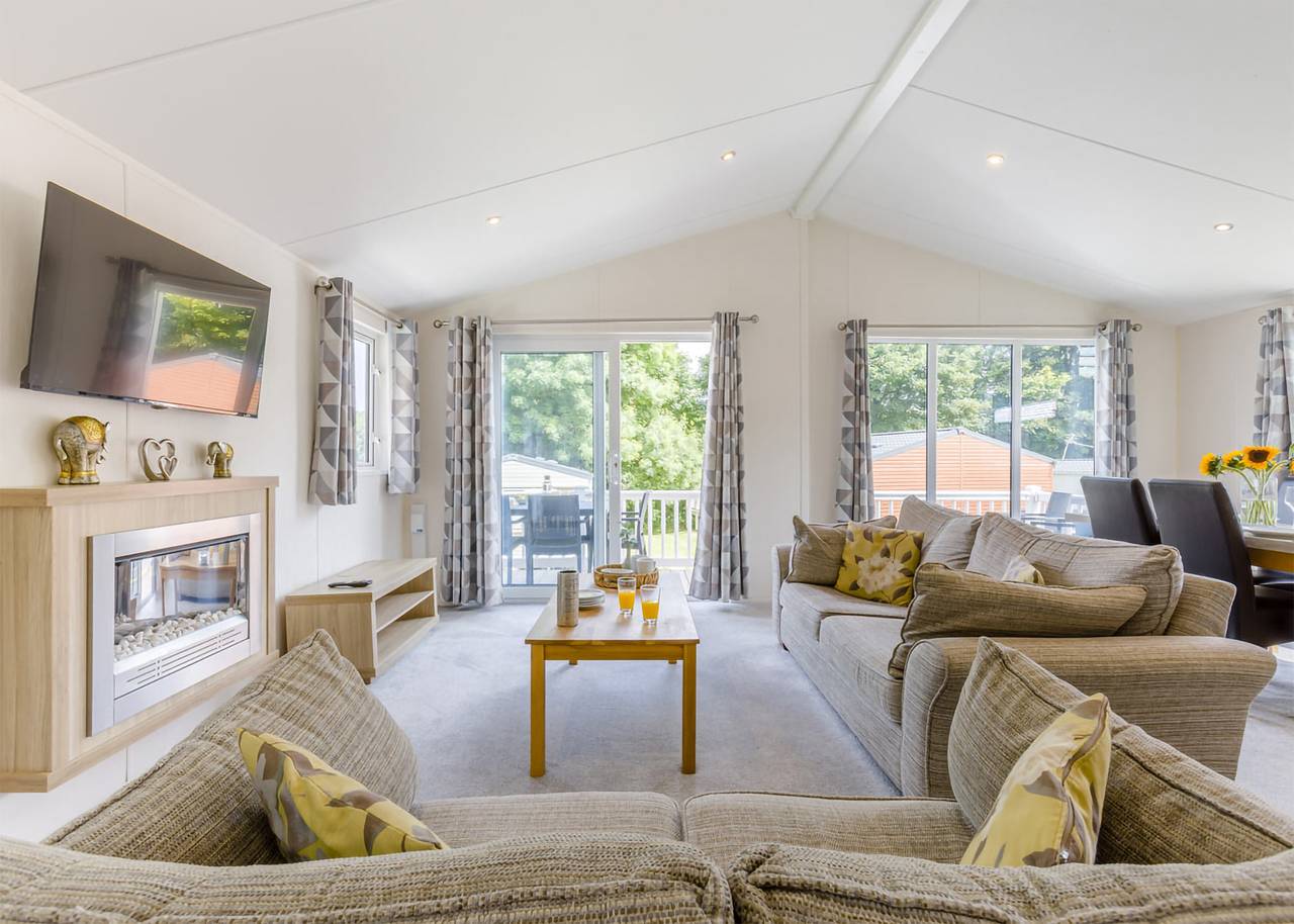 Prestige Lodge with parking, ensuite & decking 4 in Skegness, Lincolnshire