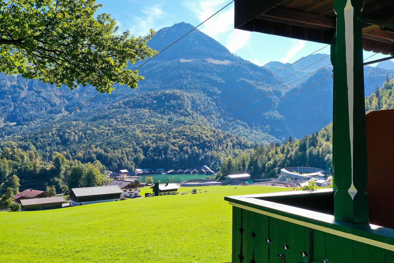 Ganze Ferienwohnung, Ferienwohnung Haus Seeblick am Königssee - Wohnung Kahlersberg mit separatem Schlafzimmer, Küche, Wohnzimmer, Bad mit Badewanne, Dusche, Wc in Schönau am Königssee, Berchtesgadener Alpen
