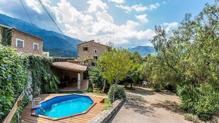 Finca für 4 Personen, mit Garten und Terrasse in Sóller