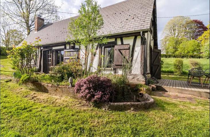 Location de vacances pour 4 personnes, avec vue et jardin à Neuville-sur-Touques - 2