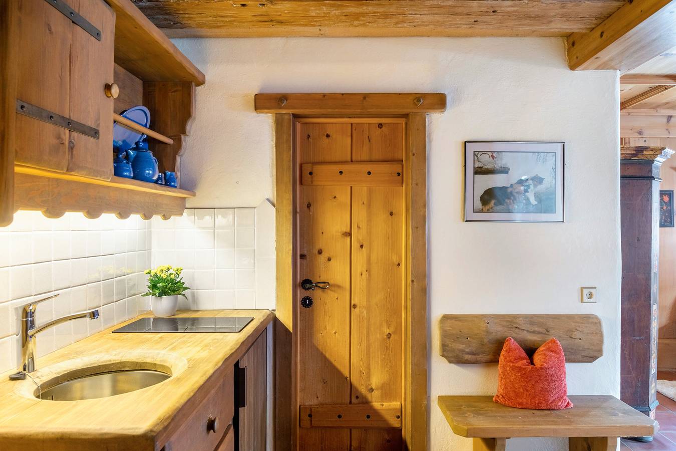 Room '05 Mühlfeldhof A1' with Mountain View, Shared Terrace and Wi-Fi in Kelchsau, Hopfgarten im Brixental