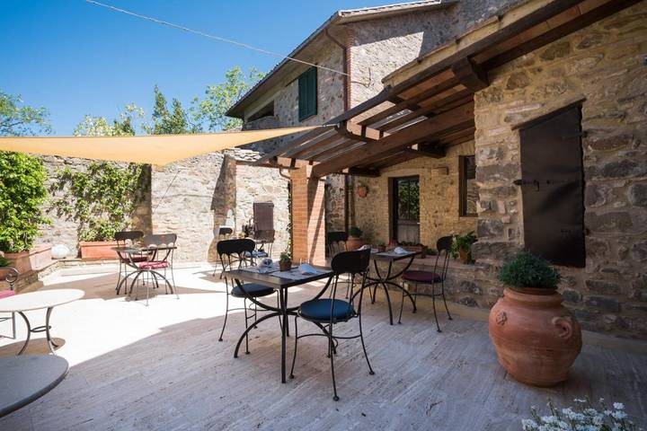 Chambre d’hôte pour 2 personnes, avec terrasse à Montalcino - 3