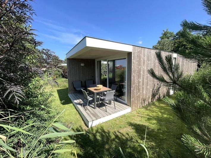 Chalet für 4 Personen, mit Ausblick und Garten in Holländische Küste