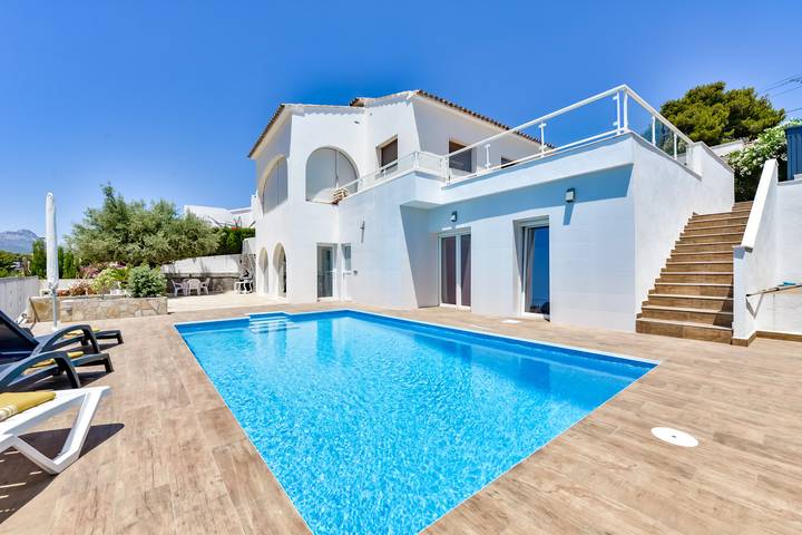 Maison de vacances pour 7 personnes, avec jardin et terrasse, animaux acceptés dans La Fustera