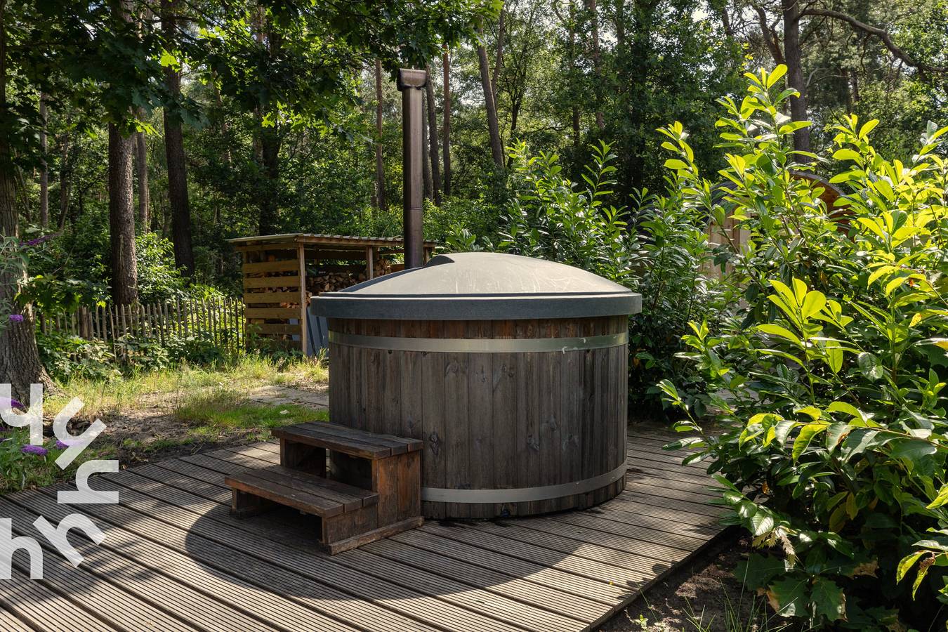 Superleuk 5 persoons vakantiehuis, met hottub en sauna, nabij Ommen in de Vechtstreek in Ommen, Regio Zwolle