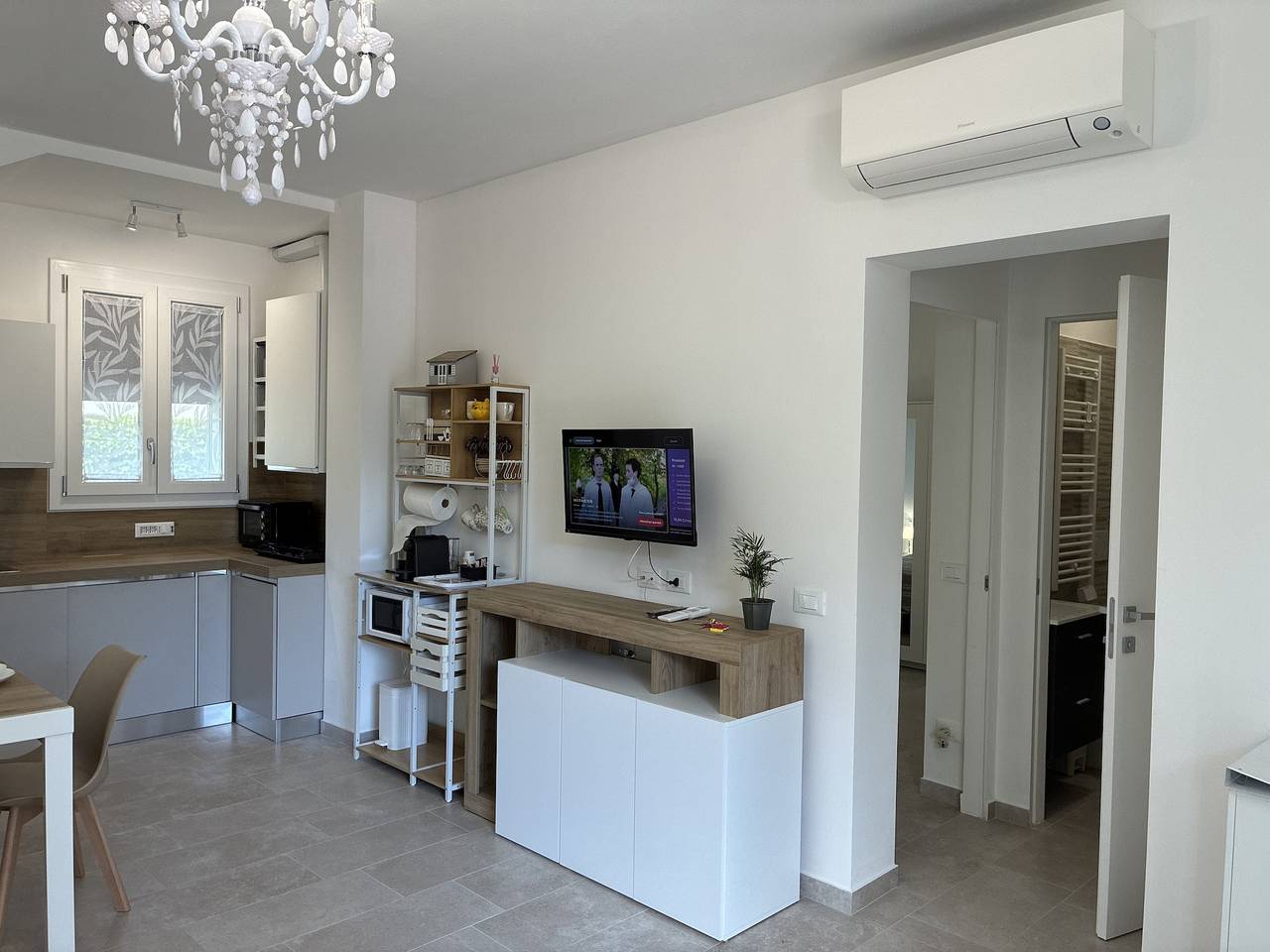 Apartamento entero, Apartamento 'House Venice Valli' con Wi-Fi y aire acondicionado in Mestre, Venecia