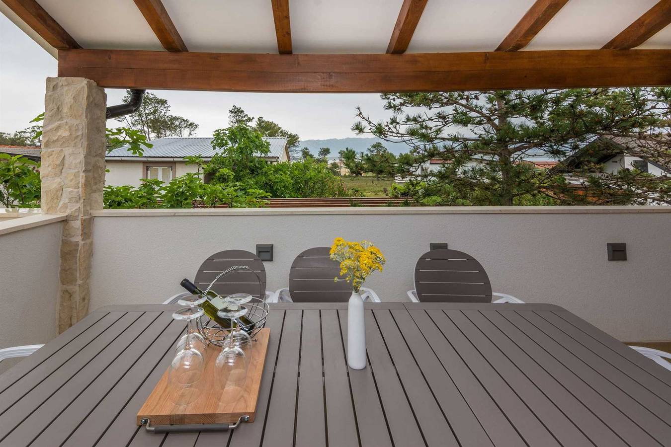 Appartamento intero, Appartamento vacanze per 4 persone con balcone in Vir