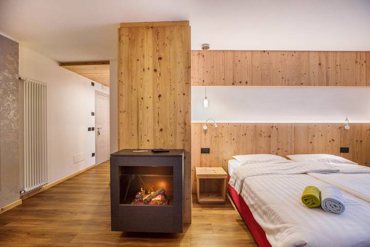 B&b voor 2 personen, met Balkon en Tuin in de Dolomieten