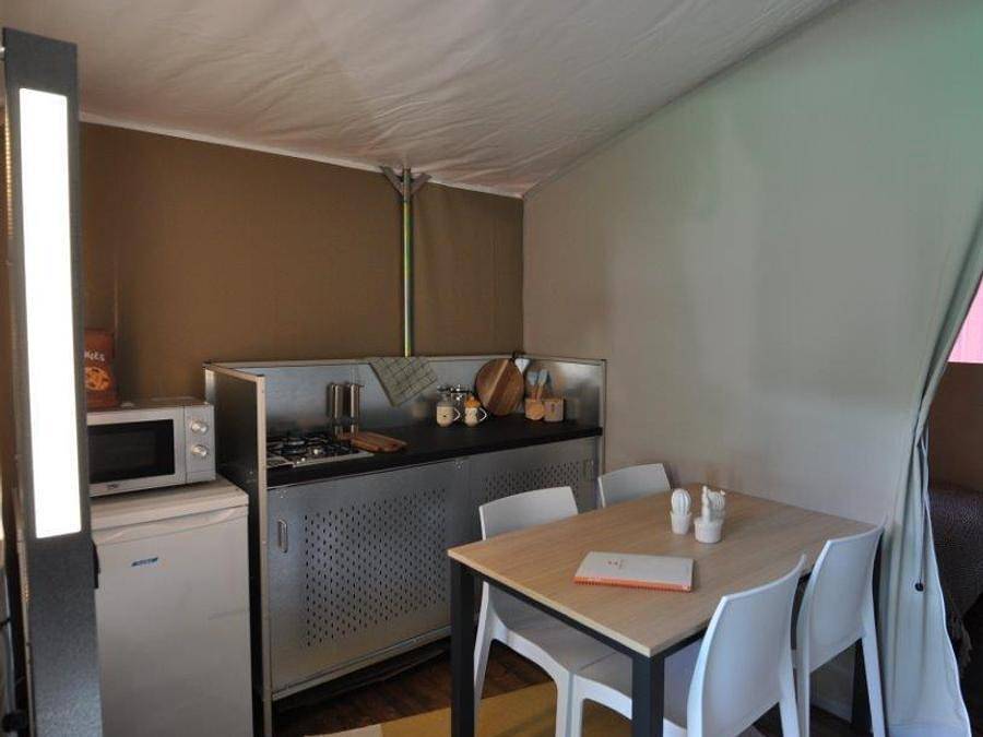 Camping Le Moulin De Bidounet - Tienda 5 personas - Albergue sin instalaciones sanitarias in Moissac, Tarn y Garona