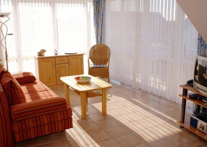 Ferienwohnung für 4 Personen, mit Balkon, mit Haustier am Saaler Bodden