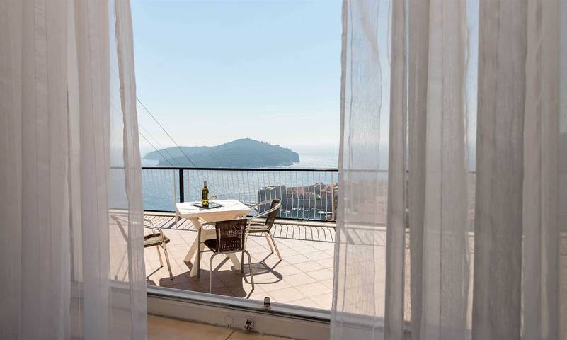 Holiday rental for 2 people, with Balcony and Ocean view in Dubrovnik