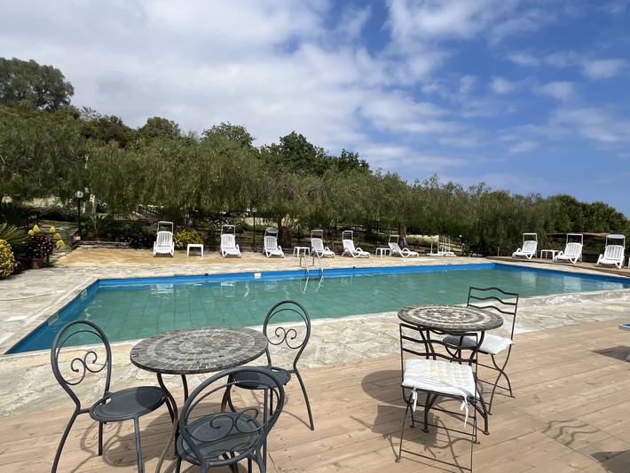 Ferienhaus für 4 Personen, mit Terrasse und Garten sowie Ausblick in San Lorenzo al Mare