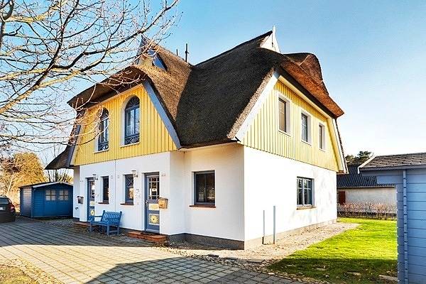 Ferienhaus für 6 Personen, mit Terrasse und Seeblick auf Fischland - Darß - Zingst