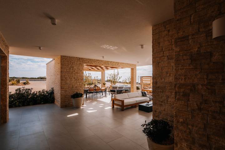 Villa pour 7 personnes, avec sauna à Novalja - 4