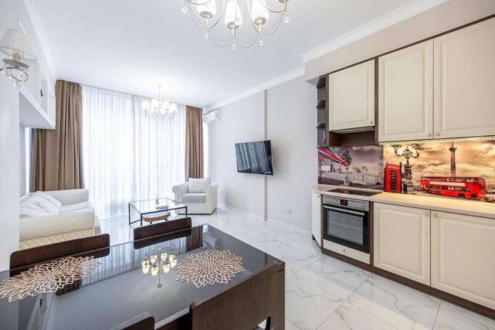 Appartement de vacances pour 2 personnes, avec vue et jardin