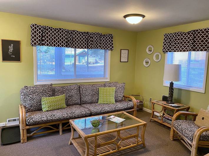 Cabin rentals and lodges for 4 people, with terrace and garden in Michigan