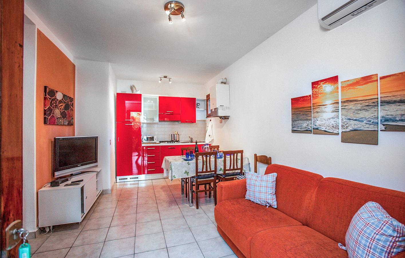 Ganze Ferienwohnung, Gemütliche Wohnung in der Nähe der Küste & Pizza Cucina in Rosolina Mare, Polesine