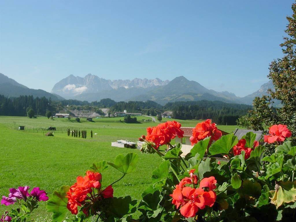 Apartamento de férias inteiro, Apartment "Kaiserblick" /1 Schlafraum/Dusche, Wc in Kossen, Montes do Kaiser