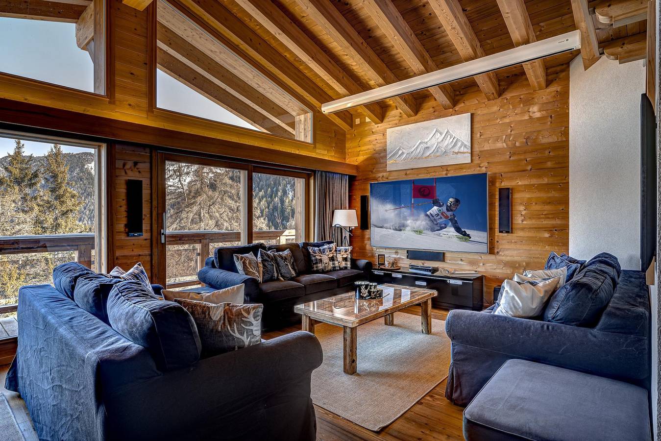 Chalet Chalet Flocon de Neige - jacuzzi - sauna in La Tzoumaz, Riddes