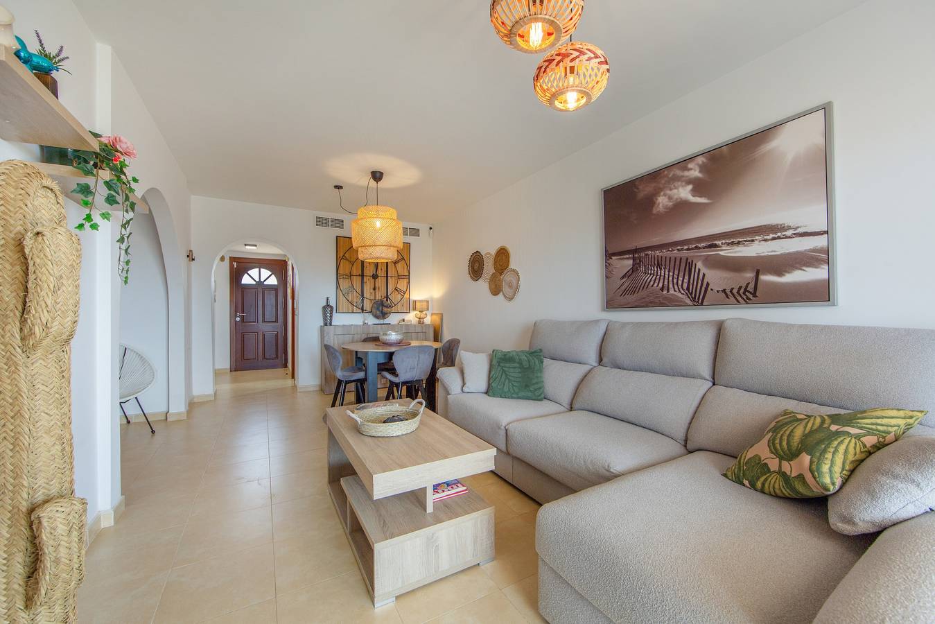 Appartement entier, Appartement « Dúplex Olalla Playa » avec vue sur la mer, Wi-Fi et climatisation in Palomares, Cuevas del Almanzora