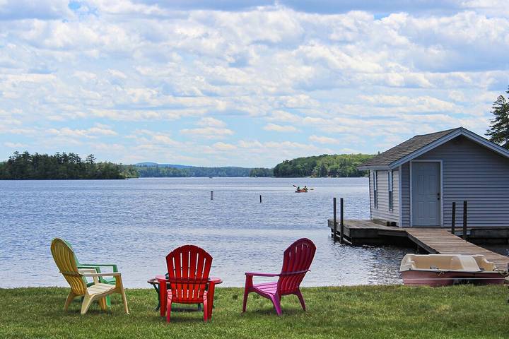 Cabin for 6 people, with pets in Lake Winnipesaukee