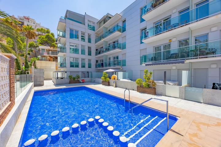 Location de vacances pour 4 personnes, avec Balcon à Benidorm