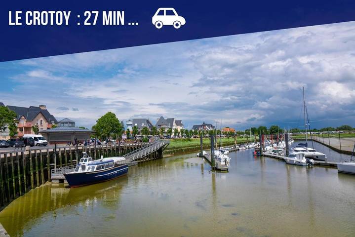 Location de vacances pour 8 personnes, avec terrasse dans Huppy - 2