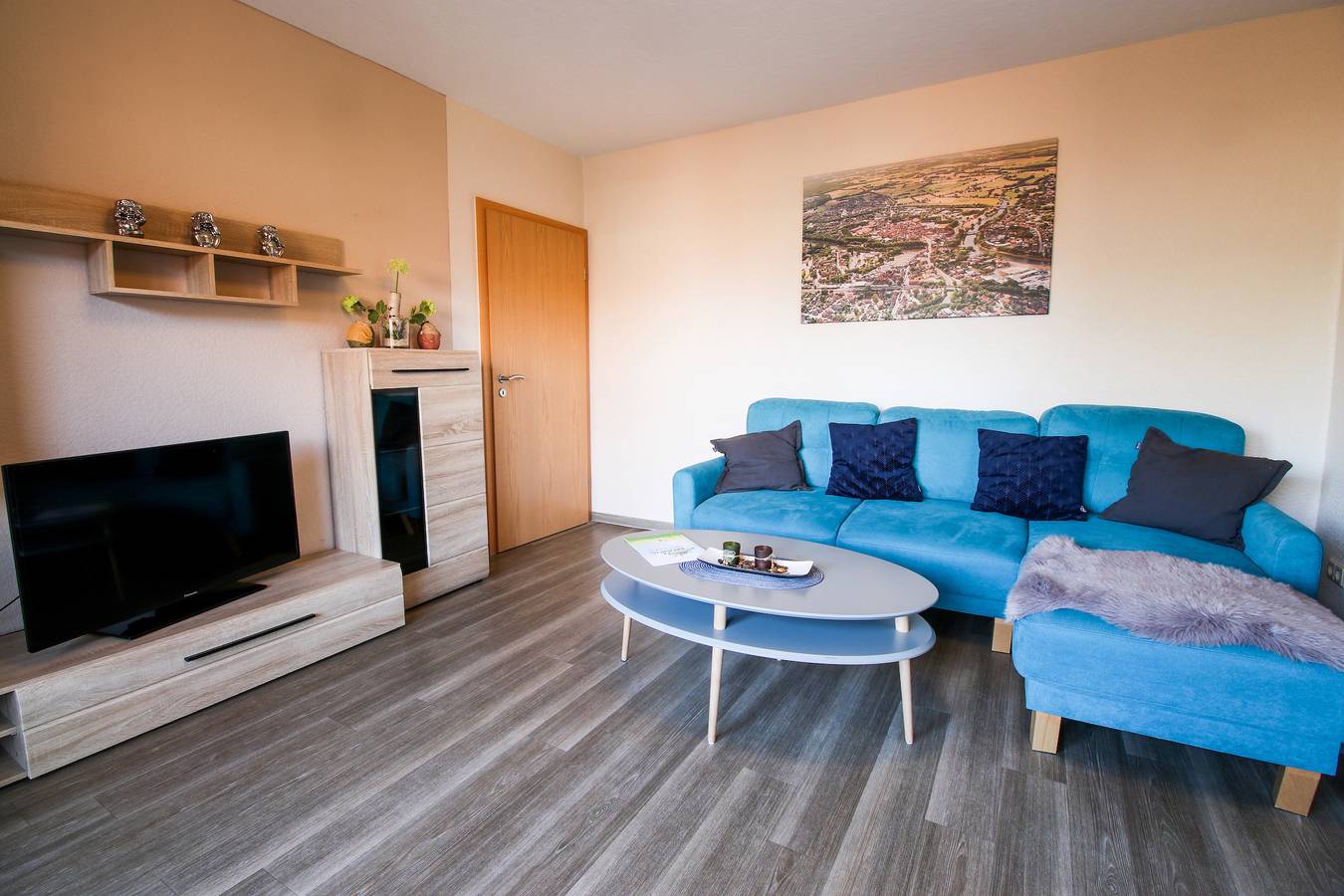 Ganze Ferienwohnung, Familienhof Brüning - Ferienwohnung Hofblick in Meppen, Hasetal