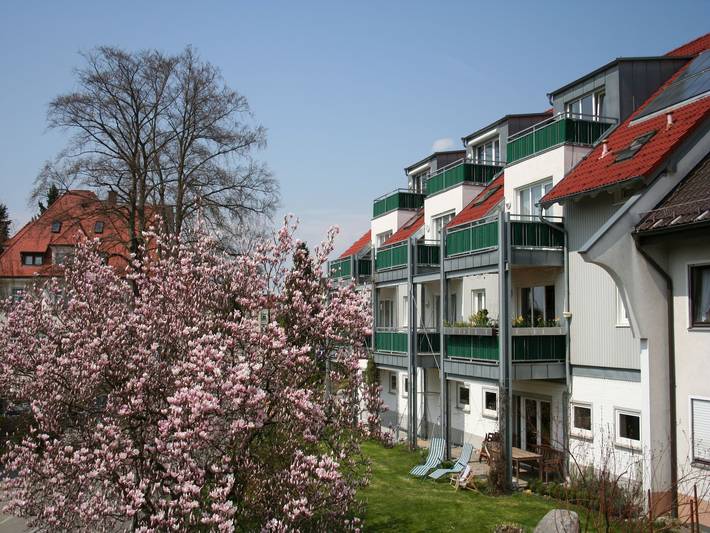 Ferienwohnung für 4 Personen, mit Garten und Seeblick in Lindau