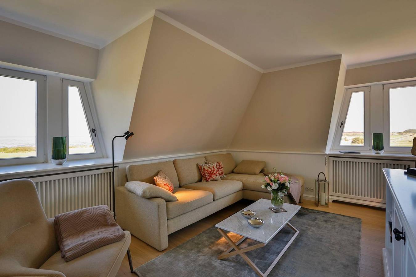 Ganze Wohnung, Luxus-Wohnung mit eigener Sauna und Wattenmeerblick in Morsum in Sylt-Ost, Sylt (Gemeinde)