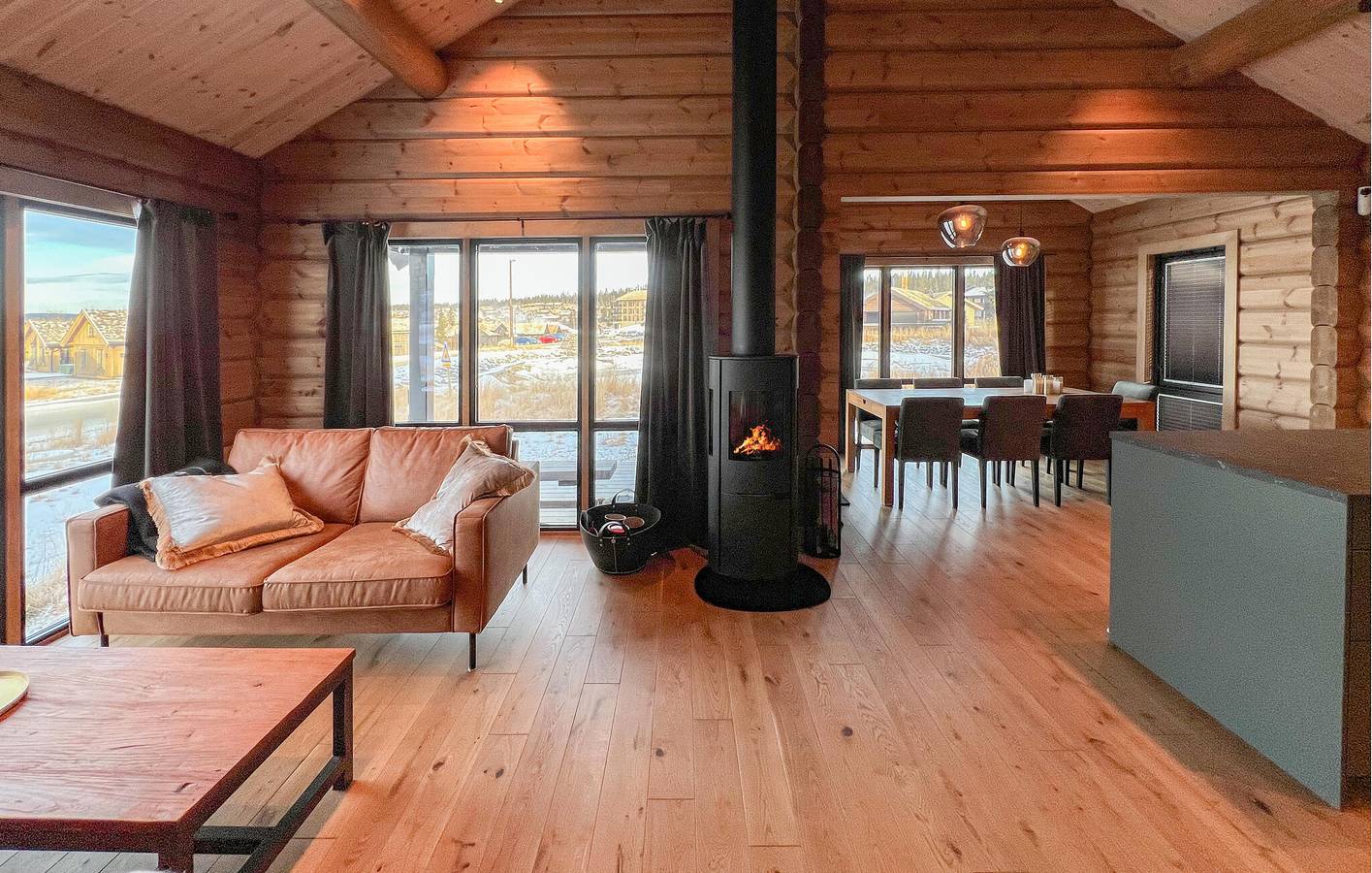Feriehus for 8 personer med terrasse in Hafjell, Øyer 