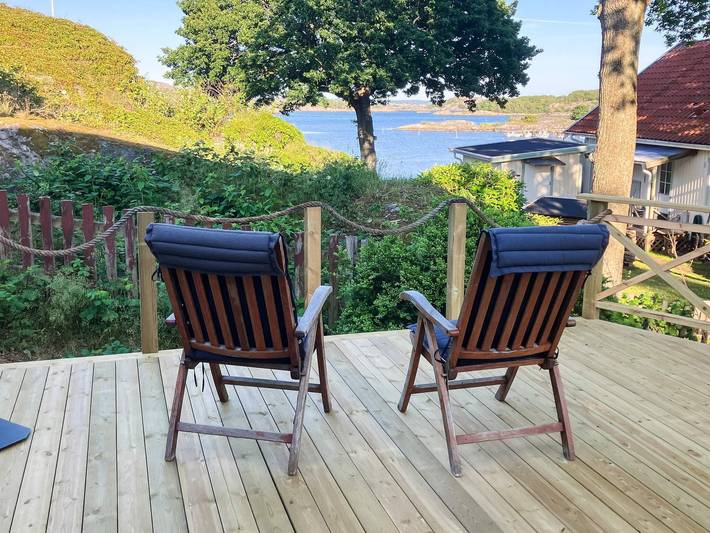 Ferienhaus für 8 Personen, mit Balkon und Terrasse sowie Garten und Ausblick in Westküste (Schweden)
