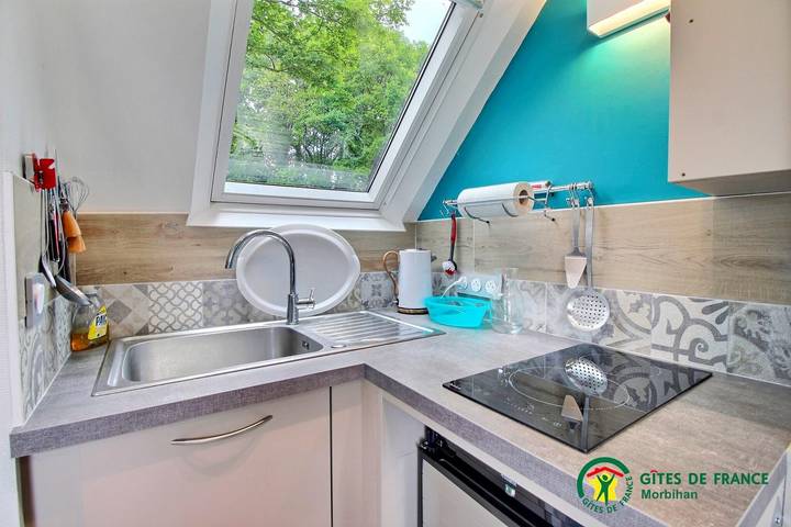 Gîte pour 2 personnes, avec Terrasse et Jardin dans Pluméliau-Bieuzy - 2