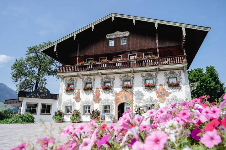 Hôtel pour 2 personnes, avec Terrasse et Jardin ainsi que Piscine et Sauna à Walchsee