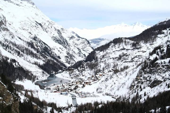 Chalet pour 12 personnes, avec jacuzzi et balcon à Tignes