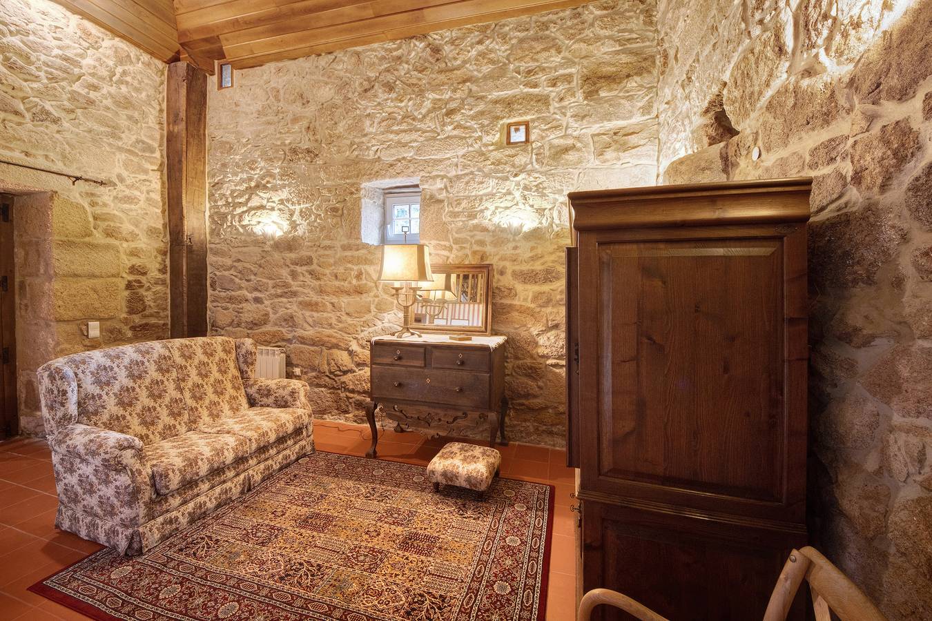 Habitación 'Deluxe Triple' con jardín compartido, balcón y Wi-Fi in Moimenta da Beira, Valle del Duero