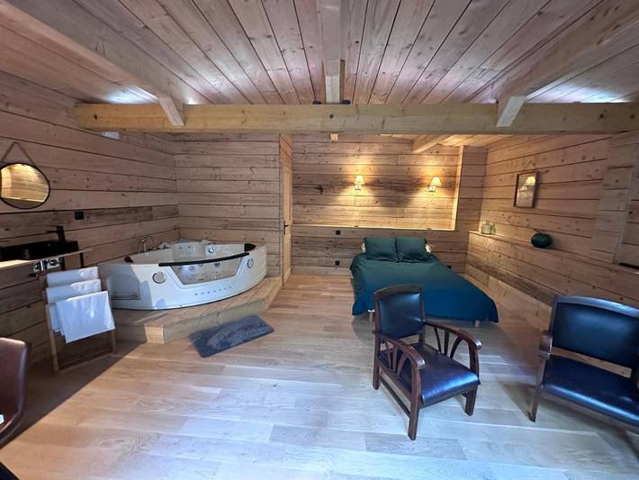 Maison de campagne pour 2 personnes, avec Jacuzzi et Terrasse ainsi que Jardin et Vue à Les Sorinières