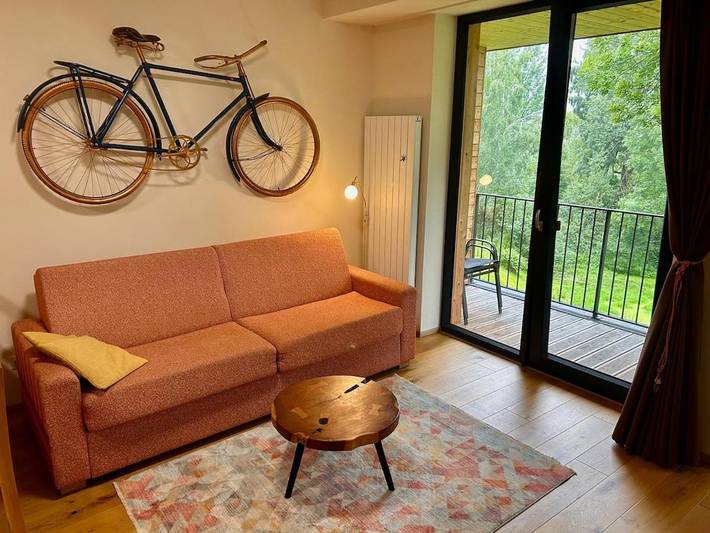 Vakantieappartement voor 4 personen, with uitzicht and uitzicht op het meer as well as tuin, met huisdier in Pilsen Regio