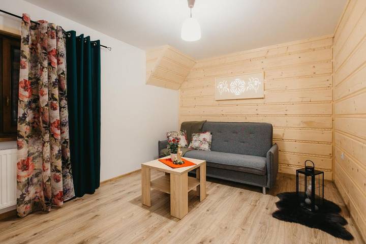 Dom dla 8 osób, z sauna i ogród oraz widok, zwierzęta dozwolone w Biały Dunajec