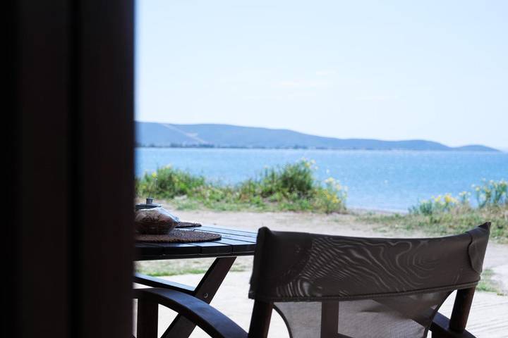 Appartement de vacances pour 6 personnes, avec Terrasse ainsi que Jardin et Vue