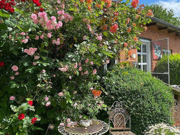 Schicke 75 m² große Wohnung mit Terrasse in der Nähe des Stadtzentrums von Dammende in Ausacker, Grünes Binnenland