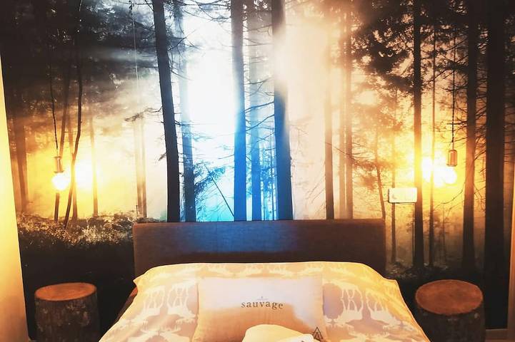 Gîte pour 6 personnes, avec terrasse ainsi que jardin et jacuzzi à Chauzon - 2