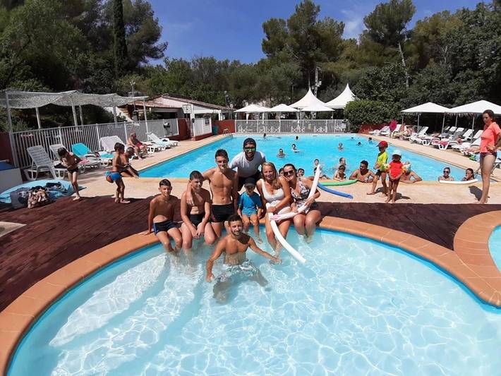 Chalet pour 7 personnes, avec bassin pour enfant