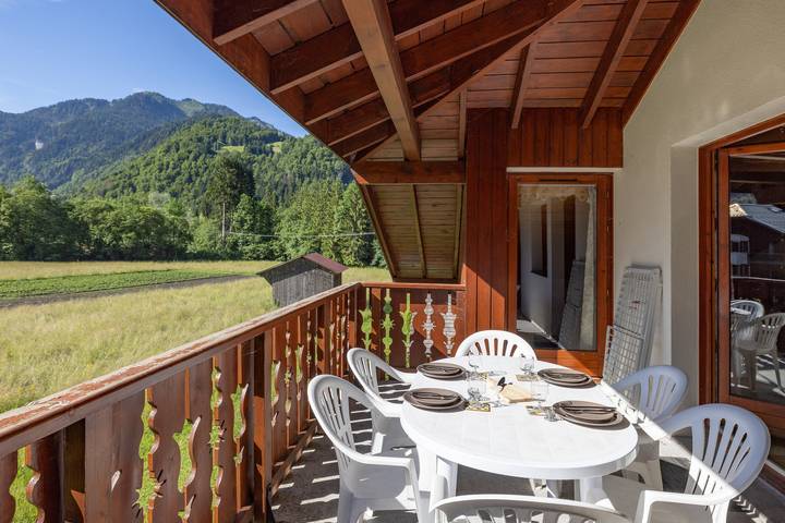 Gîte pour 8 personnes, avec balcon et bassin pour enfant à Samoëns - 4