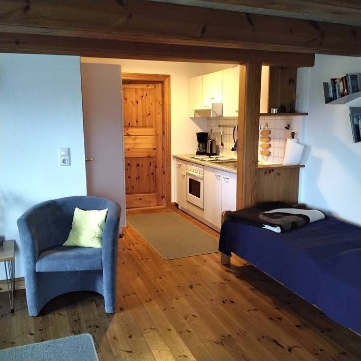 Hel enrumslägenhet, Studio Apartment 'Friesenhaus Anke' with Shared Garden and Wi-Fi in Struckum, Nordfriesland