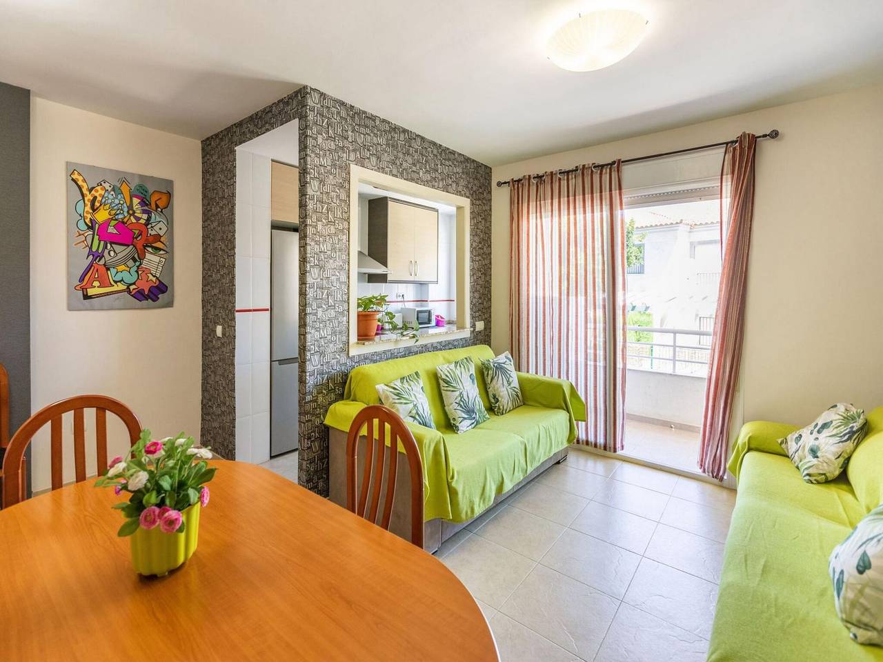 Apartamento entero, Apartamento de vacaciones para 5 personas con jardín in Garrucha, Costa de Almería