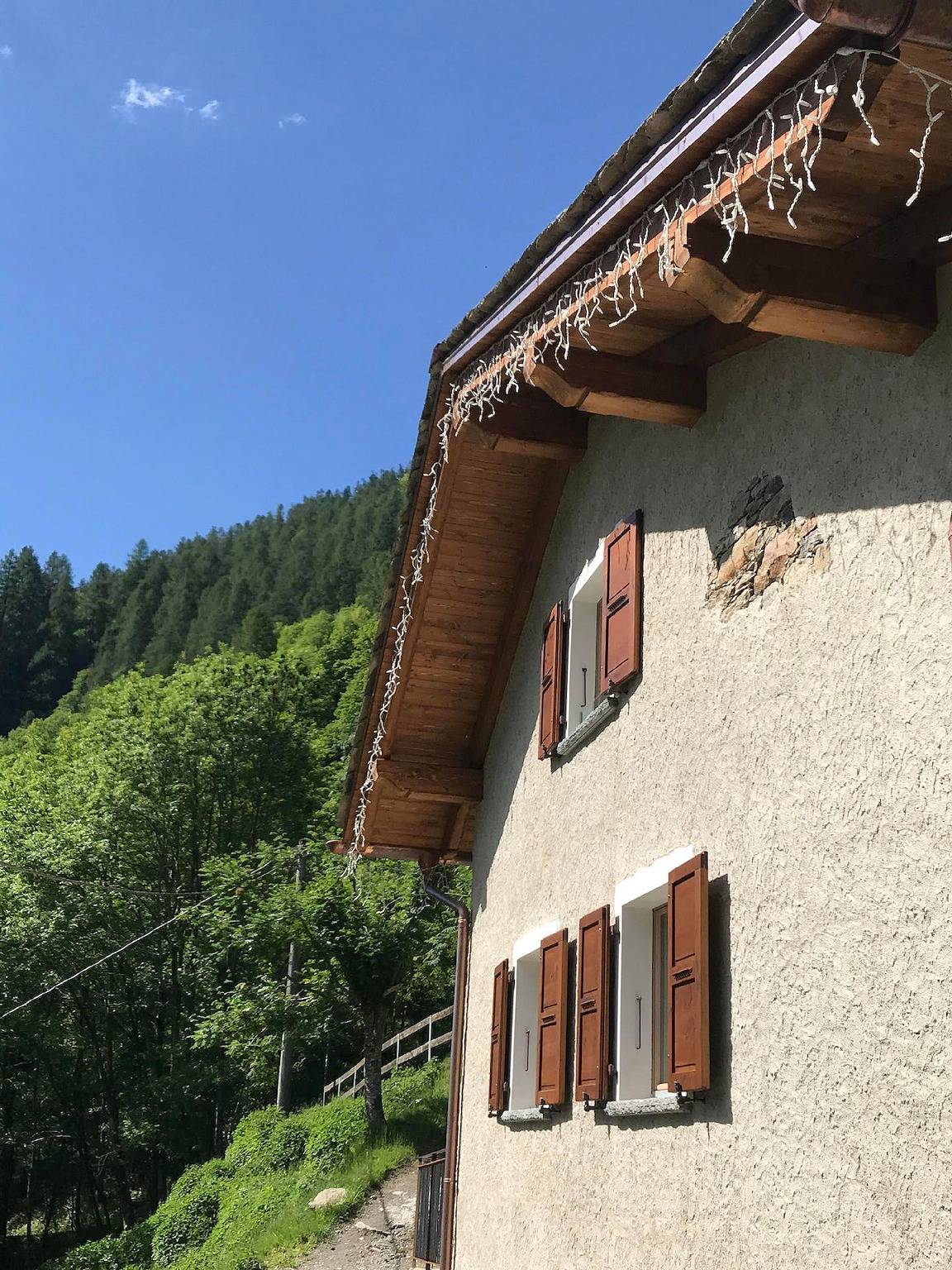 Ganze Ferienwohnung, Appartement in Torre Di Santa Maria mit Garten in Torre di Santa Maria, Bernina-Alpen